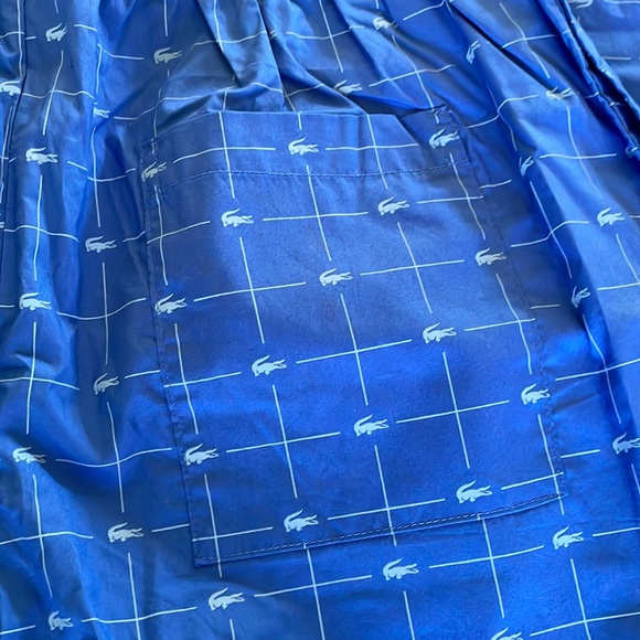 Lacoste Blue Logo Sleepwear Pants Size Medium - Picture 5 of 6